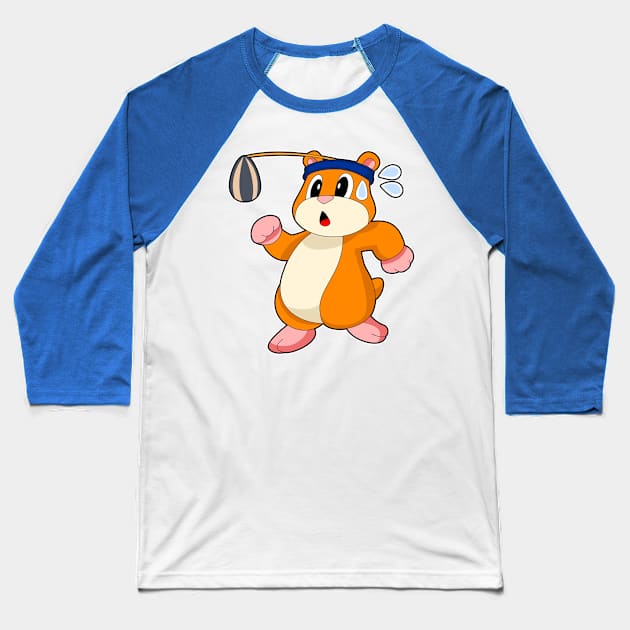 Hamster Seed Baseball T-Shirt by Markus Schnabel